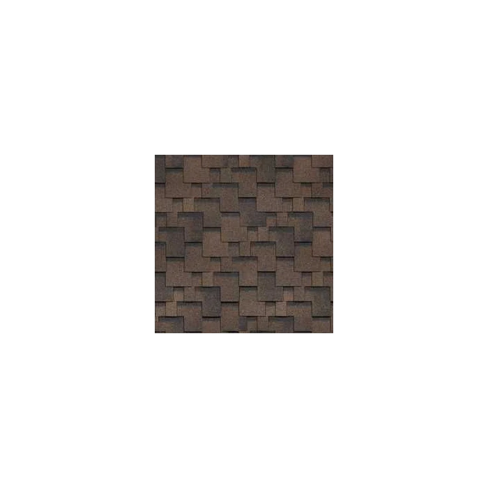 Гибкая черепица Технониколь Шинглас Финская Аккорд Коричневый