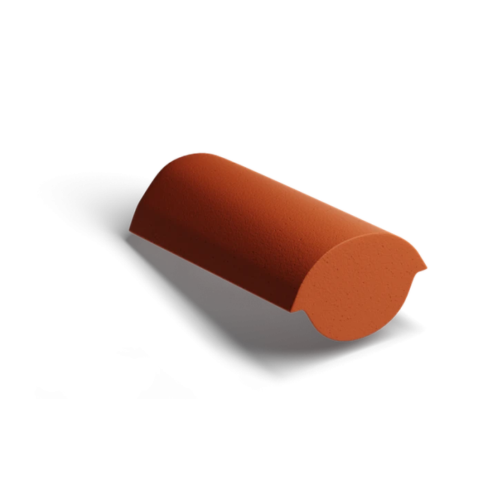 Конечная коньковая черепица Classic Кирпично-красный Kriastak