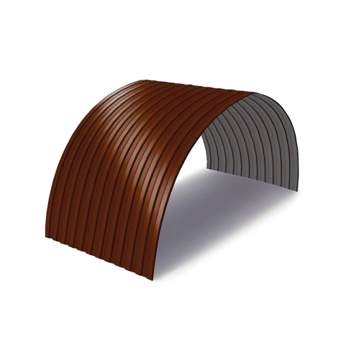 Профнастил C10ПГ 0.5 ECOSTEEL® RAL 8004